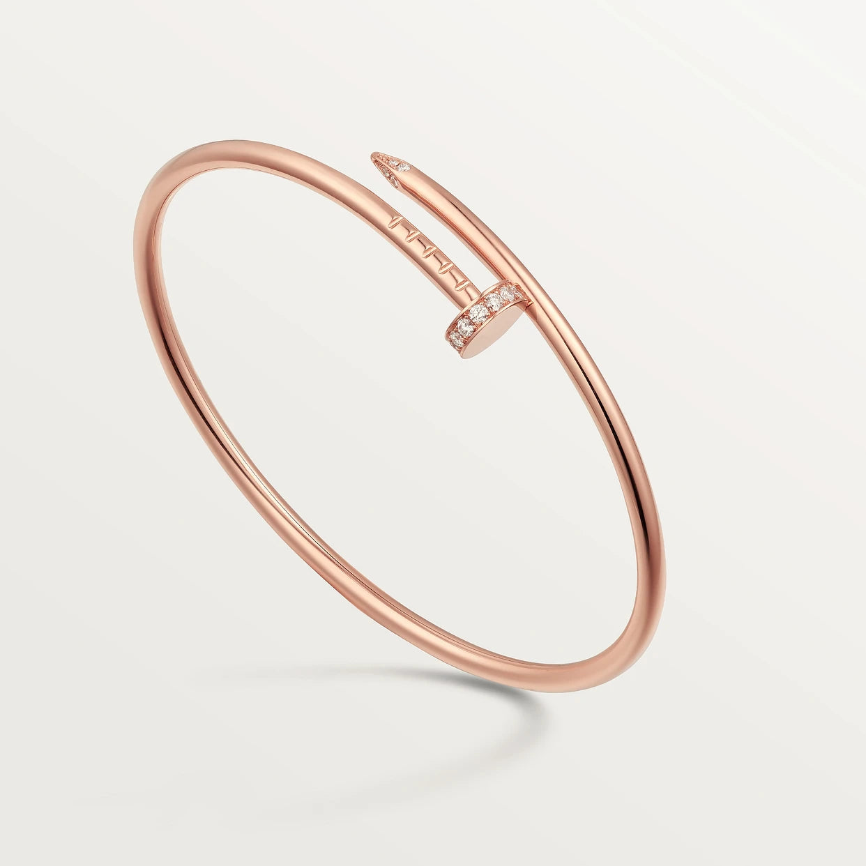 New 18k Gold Cartier Juste un Clou diamonds Bracelet Bangle Including Gift Box All sizes