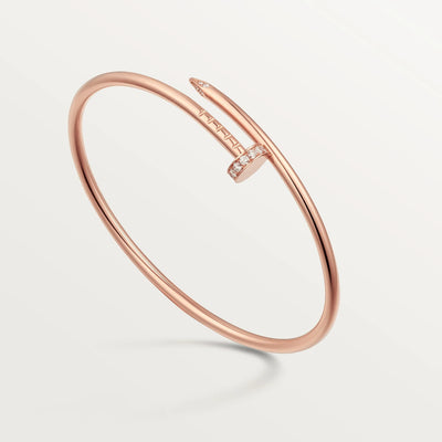 New 18k Gold Cartier Juste un Clou diamonds Bracelet Bangle Including Gift Box All sizes